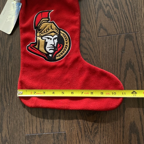 Embroidered NHL Ottawa Senators Christmas Stocking - Picture 7 of 7